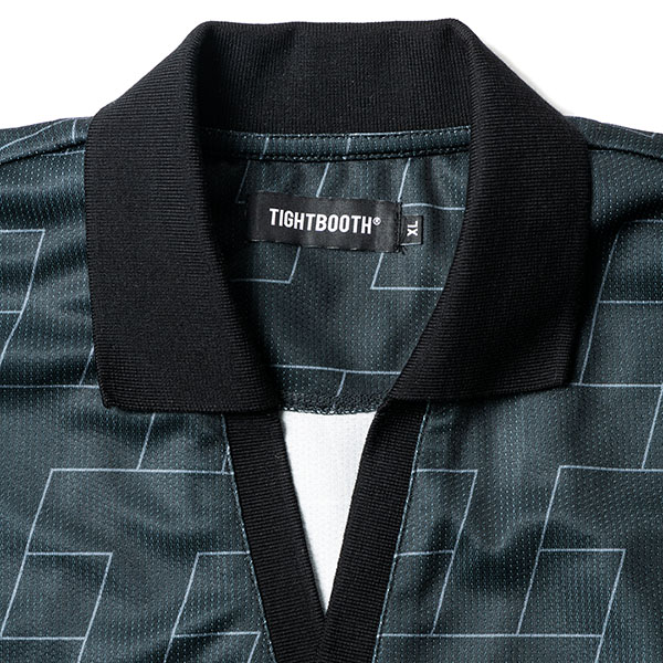 【TIGHTBOOTH】JERSEY OPEN POLO　タイトブース ジャージー ポロ スケートボード スケボー SKATEBOARD
