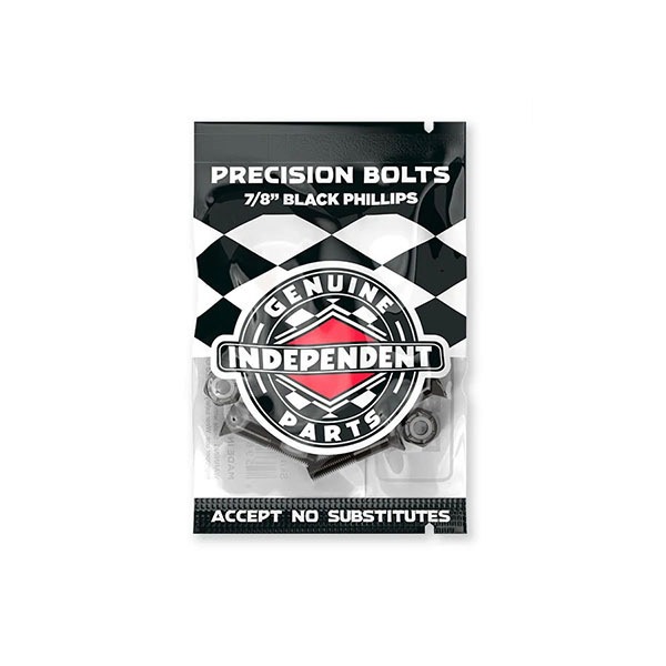 【INDEPENDENT】BOLTS PHILLIPS(+) BLACK インディペンデント スケートボード ハードウェア スケボー SKATEBOARD