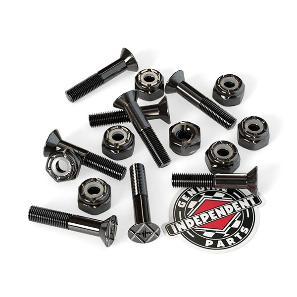 【INDEPENDENT】BOLTS PHILLIPS(+) BLACK インディペンデント スケートボード ハードウェア スケボー SKATEBOARD