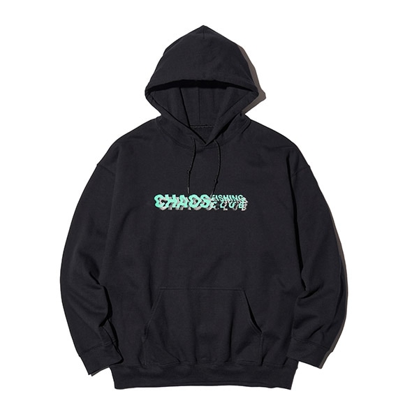 【Chaos Fishing Club】ROAD OF THE SEA HOODIE black　カオスフィッシングクラブ パーカー スケートボード スケボー SKATEBOARD