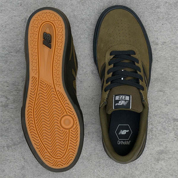 【NEW BALANCE NUMERIC】NM272 カラー：woodland with black(BTT)　ニューバランス ヌメリック スケートボード スケボー シューズ 靴 スニーカー SKATEBOARD SHOES