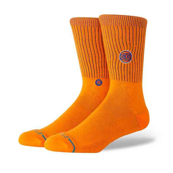 【STANCE】BADGED CREW ＜KNICKS＞　スタンス NBA ニックス 靴下 スケートボード スケボー SKATEBOARD