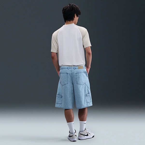 【NIKE SB】Dri-FIT KNIT SKATEBOARD JERSEY カラー：white/light bone HJ2957-100　ナイキ エスビー 半袖 スケートボード スケボー SKATEBOARD