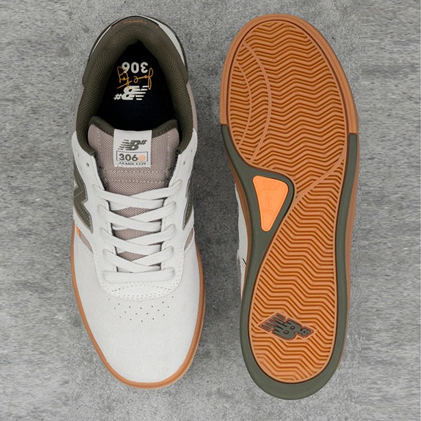 【NEW BALANCE NUMERIC】Jamie Foy 306 CUP カラー： timberwolf with dark moss(CBM)　ニューバランス ヌメリック スケートボード スケボー シューズ 靴 スニーカー SKATEBOARD SHOES
