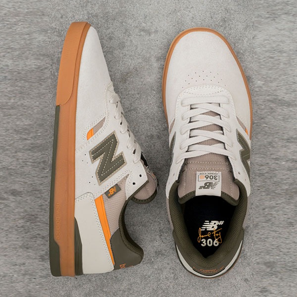 【NEW BALANCE NUMERIC】Jamie Foy 306 CUP カラー： timberwolf with dark moss(CBM)　ニューバランス ヌメリック スケートボード スケボー シューズ 靴 スニーカー SKATEBOARD SHOES