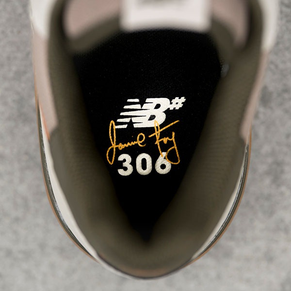 【NEW BALANCE NUMERIC】Jamie Foy 306 CUP カラー： timberwolf with dark moss(CBM)　ニューバランス ヌメリック スケートボード スケボー シューズ 靴 スニーカー SKATEBOARD SHOES
