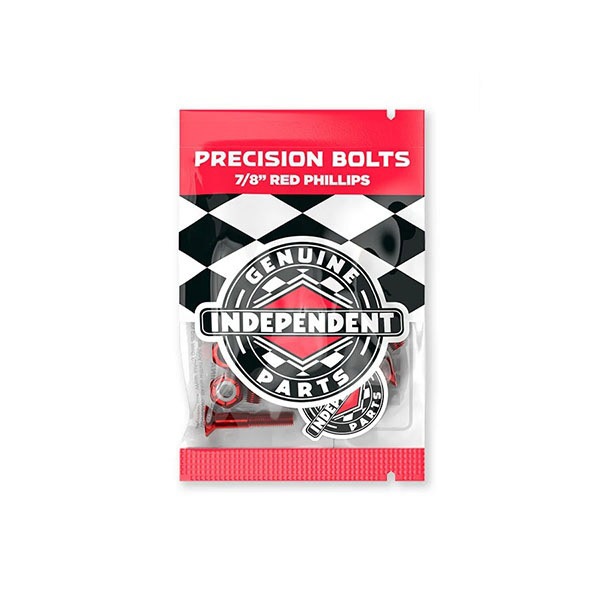 【INDEPENDENT】BOLTS PHILLIPS(+) RED インディペンデント スケートボード ハードウェア スケボー SKATEBOARD