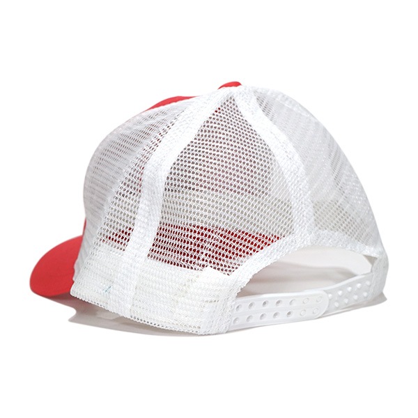 【GOLD SKOOL】LINE LOGO MESH CAP red/white ゴールドスクール キャップ スケートボード スケボー SKATEBOARD