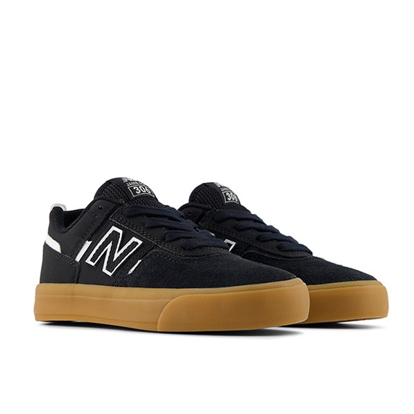 【NEW BALANCE NUMERIC】Jamie Foy 306 Kids カラー：black with NB 103 white　ニューバランス ヌメリック スケートボード スケボー シューズ キッズ 靴 スニーカー SKATEBOARD SHOES