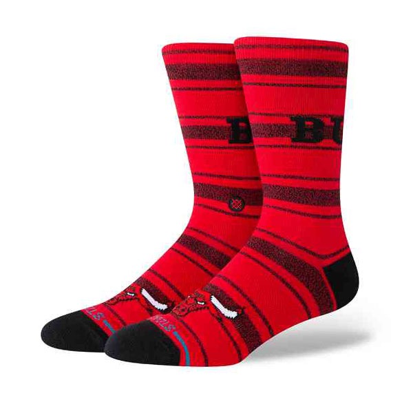 【STANCE】HOMESICK CREW ＜BULLS＞　スタンス NBA ブルズ 靴下 スケートボード スケボー SKATEBOARD