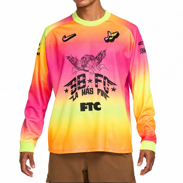 NIKE SB】NIKE SB CLEANSHT KEEPER JERSEY カラー：hyper pink IQ6595