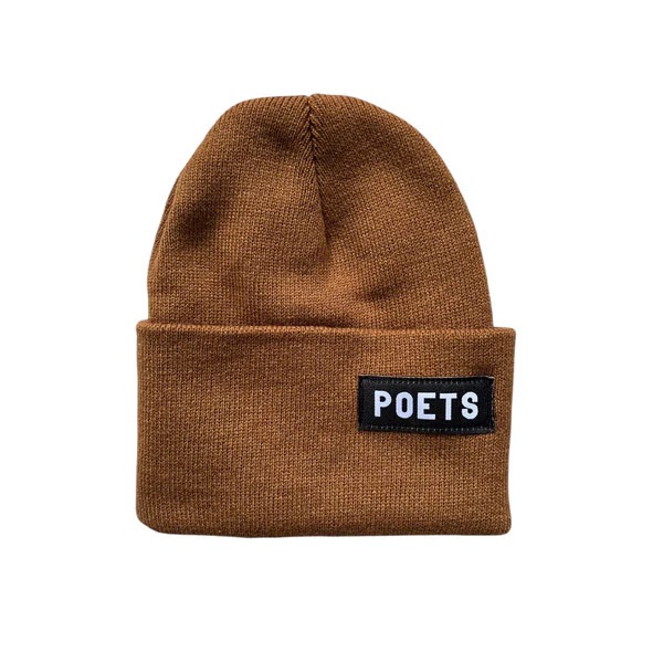 【POETS】DORCUS BEANIE tan ポエッツ ビーニー スケートボード スケボー SKATEBOARD