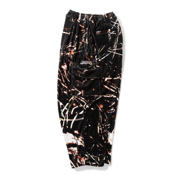 TIGHTBOOTH x BES】TACTICAL VELOUR CAMO BALLOON PANTS タイトブース