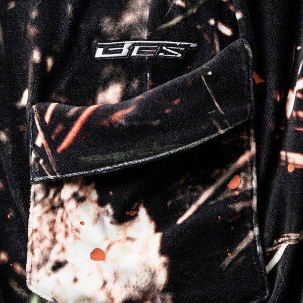 TIGHTBOOTH x BES】TACTICAL VELOUR CAMO BALLOON PANTS タイトブース
