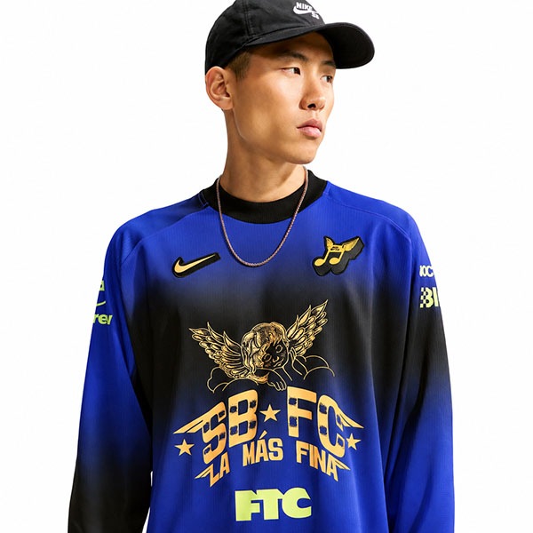 NIKE SB】NIKE SB CLEANSHT KEEPER JERSEY カラー：dark concord