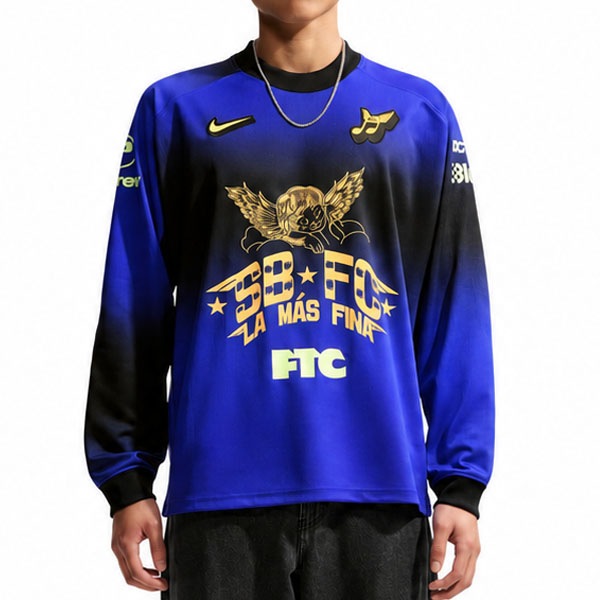 NIKE SB】NIKE SB CLEANSHT KEEPER JERSEY カラー：dark concord