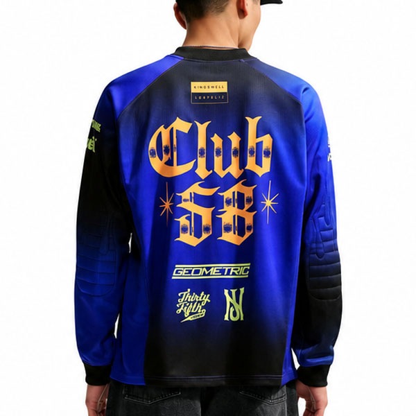 【NIKE SB】NIKE SB CLEANSHT KEEPER JERSEY カラー：dark concord IQ6595-514　ナイキ エスビー キーパー ジャージー スケートボード スケボー SKATEBOARD