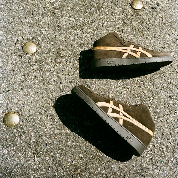 【asics skatebording】 JAPAN PRO MT  カラー： black coffee/wood thrush　アシックス スケートボーディング  スケートボード スケボー  シューズ 靴 スニーカー  SKATEBOARD SHOES