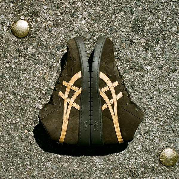 【asics skatebording】 JAPAN PRO MT  カラー： black coffee/wood thrush　アシックス スケートボーディング  スケートボード スケボー  シューズ 靴 スニーカー  SKATEBOARD SHOES
