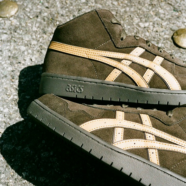 【asics skatebording】 JAPAN PRO MT  カラー： black coffee/wood thrush　アシックス スケートボーディング  スケートボード スケボー  シューズ 靴 スニーカー  SKATEBOARD SHOES