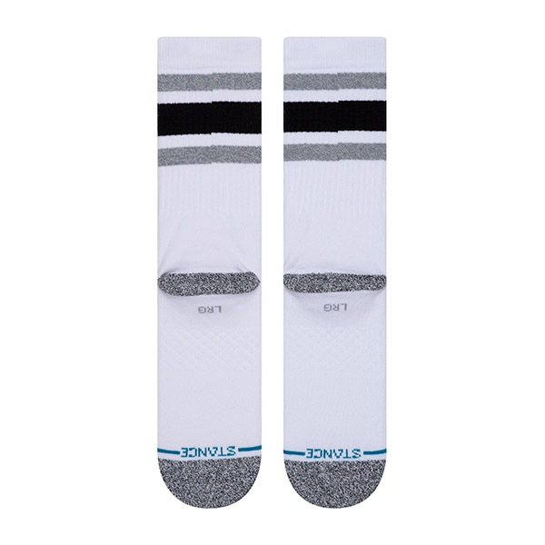 【STANCE】BOYD ST white スタンス ソックス 靴下 スケートボード スケボー SKATEBOARD
