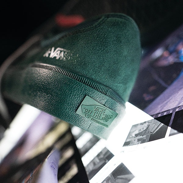 【VANS×Atiba Jefferson】SKATE CURREN CAPLES by Atiba Jefferson カラー：atiba emerald green　バンズ アティバ・ジェファーソン シューズ 靴 スニーカー スケートボード スケボー  SKATEBOARD SHOES