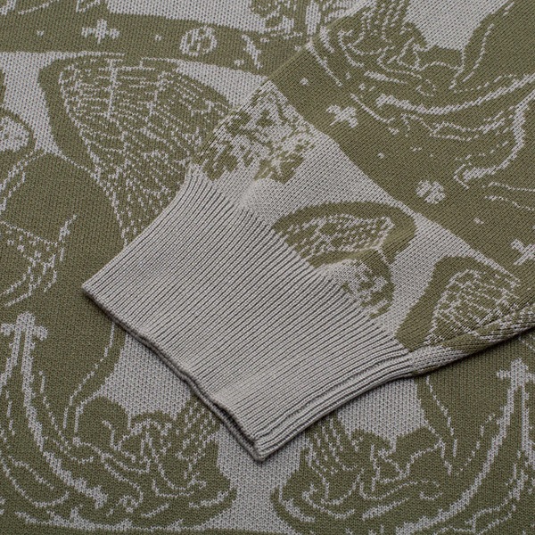 GX1000 JACQUARD CREWNECK エンジェル柄 GX1000 JACQUARD CREWNECK エンジェル柄 GX1000 JACQUARD CREWNECK