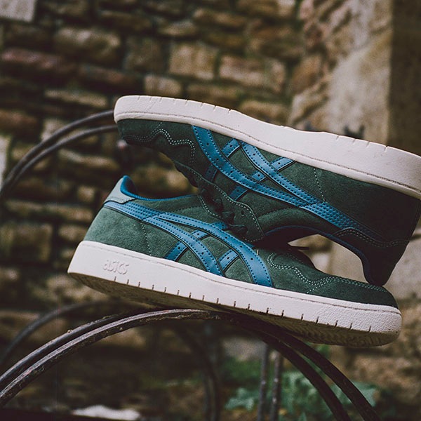 【asics skatebording】 JAPAN PRO カラー: forest night/mako blue アシックス スケートボーディング スケートボード スケボー シューズ 靴 スニーカー SKATEBOARD SHOES