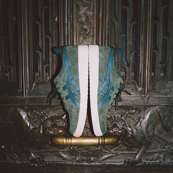 【asics skatebording】 JAPAN PRO カラー: forest night/mako blue アシックス スケートボーディング スケートボード スケボー シューズ 靴 スニーカー SKATEBOARD SHOES