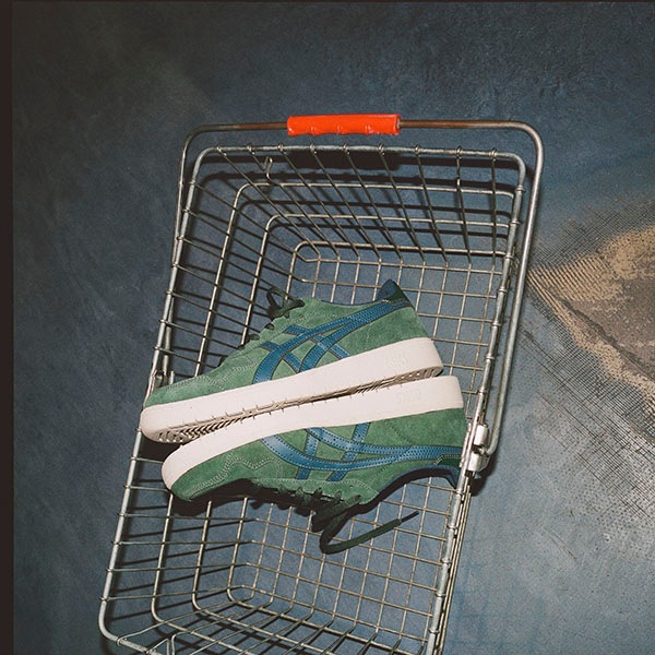 【asics skatebording】 JAPAN PRO カラー: forest night/mako blue アシックス スケートボーディング スケートボード スケボー シューズ 靴 スニーカー SKATEBOARD SHOES