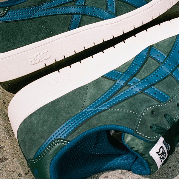 【asics skatebording】 JAPAN PRO カラー: forest night/mako blue アシックス スケートボーディング スケートボード スケボー シューズ 靴 スニーカー SKATEBOARD SHOES