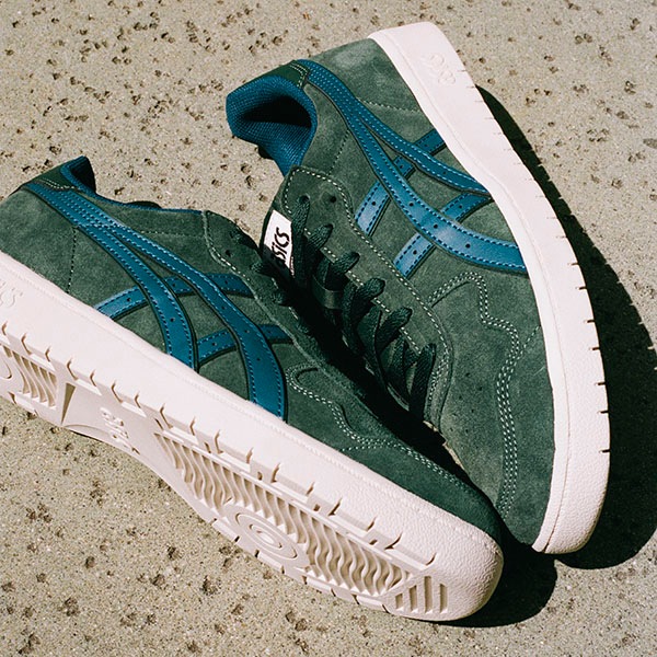 【asics skatebording】 JAPAN PRO カラー: forest night/mako blue アシックス スケートボーディング スケートボード スケボー シューズ 靴 スニーカー SKATEBOARD SHOES