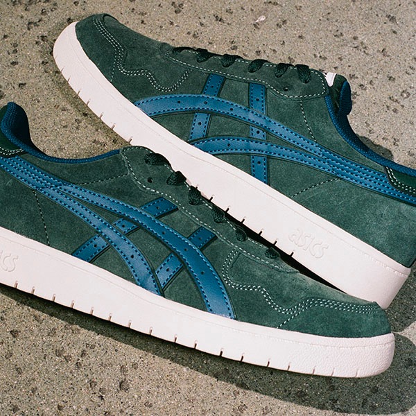【asics skatebording】 JAPAN PRO カラー: forest night/mako blue アシックス スケートボーディング スケートボード スケボー シューズ 靴 スニーカー SKATEBOARD SHOES