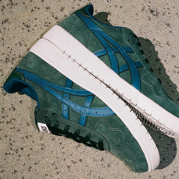 【asics skatebording】 JAPAN PRO カラー: forest night/mako blue アシックス スケートボーディング スケートボード スケボー シューズ 靴 スニーカー SKATEBOARD SHOES