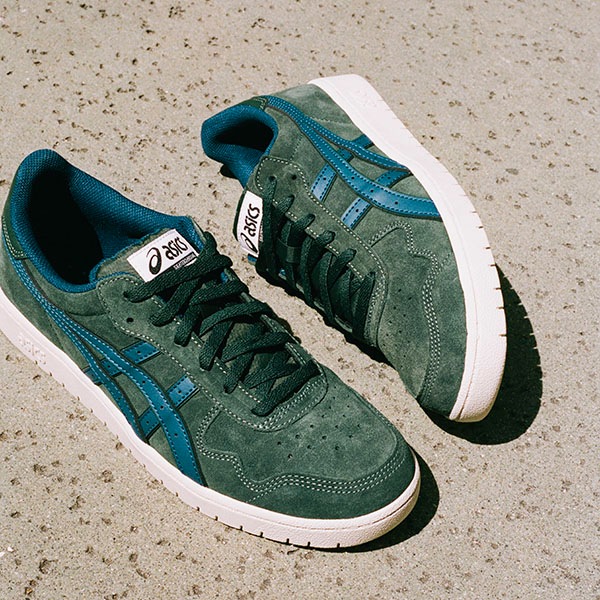 【asics skatebording】 JAPAN PRO カラー: forest night/mako blue アシックス スケートボーディング スケートボード スケボー シューズ 靴 スニーカー SKATEBOARD SHOES