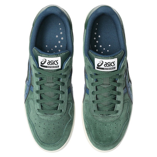 【asics skatebording】 JAPAN PRO カラー: forest night/mako blue アシックス スケートボーディング スケートボード スケボー シューズ 靴 スニーカー SKATEBOARD SHOES