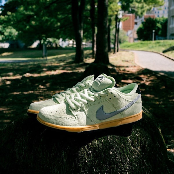 【NIKE SB】DUNK LOW PRO PREMIUM カラー: lt liquid lime/wolf grey-black HQ1626-300 ナイキ エスビー ダンク エスビー スケートボード スケボー シューズ 靴 スニーカー SKATEBOARD SHOES