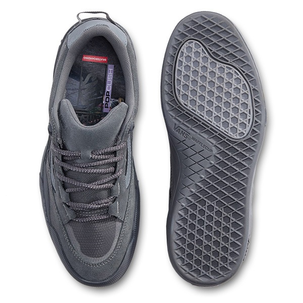 【VANS×Atiba Jefferson】SKATE 2 WAYVEE WAFFLECUP by Atiba Jefferson カラー：atiba oatmeal beige　バンズ アティバ・ジェファーソン シューズ 靴 スニーカー スケートボード スケボー  SKATEBOARD SHOES