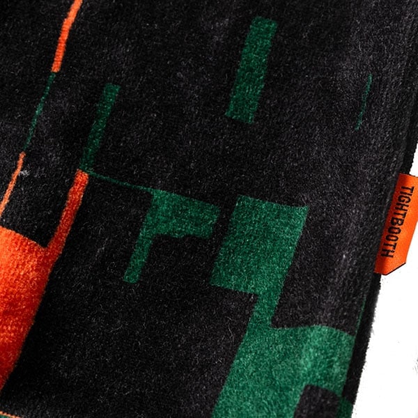 【TIGHTBOOTH】NOISE VELOUR HOODIE　タイトブース ベロア パーカー フード フーディー スケートボード スケボー SKATEBOARD