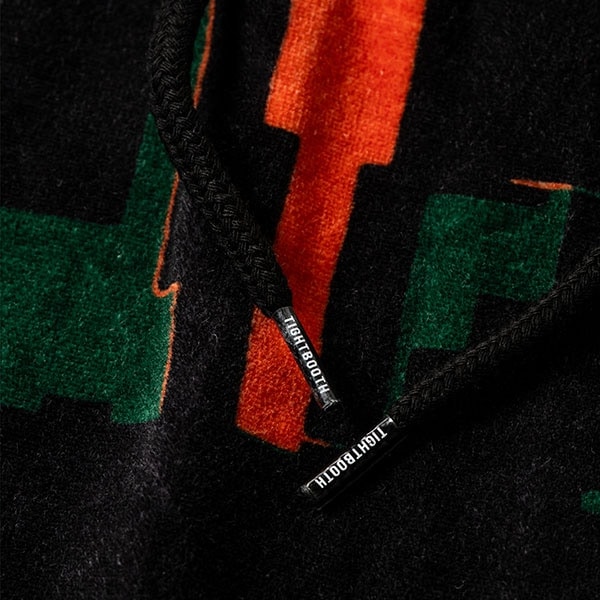 TIGHTBOOTH】NOISE VELOUR HOODIE タイトブース ベロア パーカー