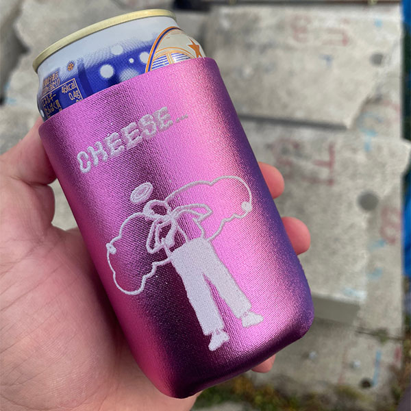 【CHEESE KOOZIES】KIRA CHEESE KOOZIE gal pink チーズクージー クージー SKATEBOARD