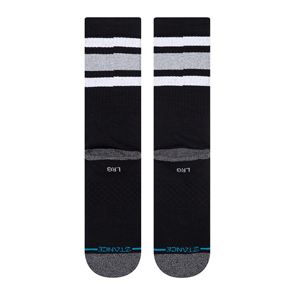 【STANCE】BOYD ST black スタンス ソックス 靴下 スケートボード スケボー SKATEBOARD