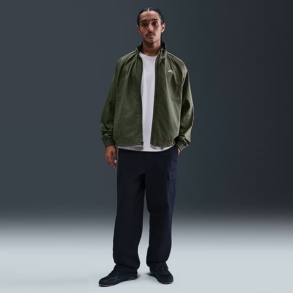ジャケット・アウター olive NIKE SB】DENIM FULL-ZIP TRACK JACKET カラー：medium olive