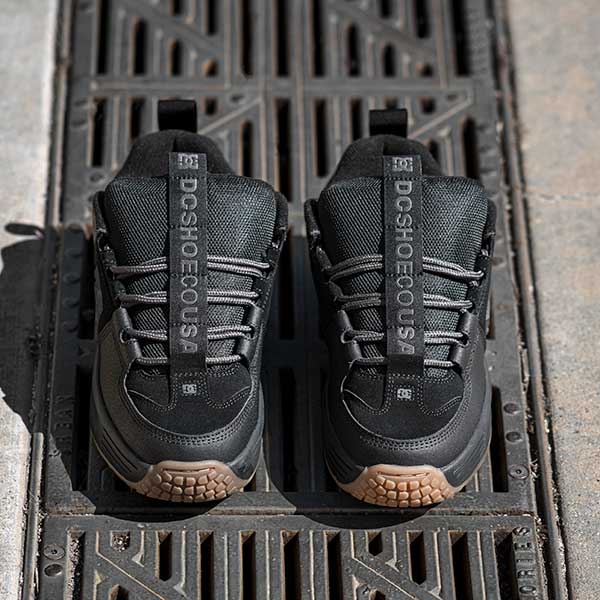 DC Shoe】 LYNX OG -THE HERITAGE COLLECTION- カラー：black/gum(001
