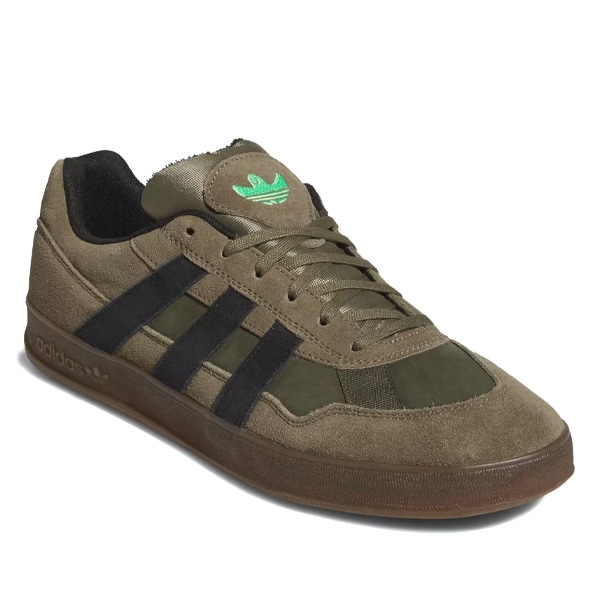 【adidas skateboarding】ALOHA SUPER KJ0281 カラー:olive strata/core black/gum アディダス スケボー シューズ 靴 スニーカー SKATEBOARD SHOES
