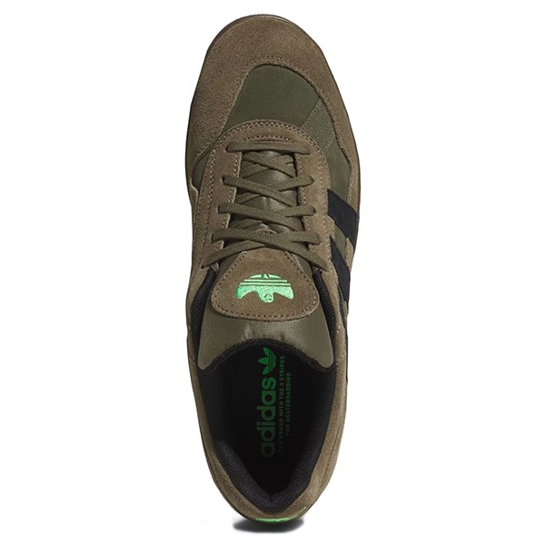 【adidas skateboarding】ALOHA SUPER KJ0281 カラー:olive strata/core black/gum アディダス スケボー シューズ 靴 スニーカー SKATEBOARD SHOES