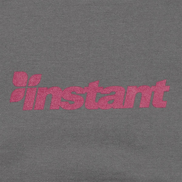 【instant】OG LOGO L/S TEE charcoal インスタント ロンティー スケートボード スケボー SKATEBOARD