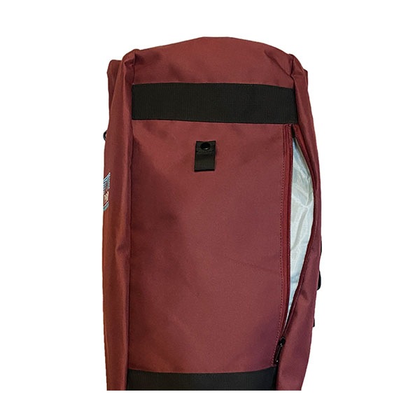 【PITBULL PROPAGANDA】KATA BAG PLUS maroon ピットブル バッグ スケートボード スケボー SKATEBOARD