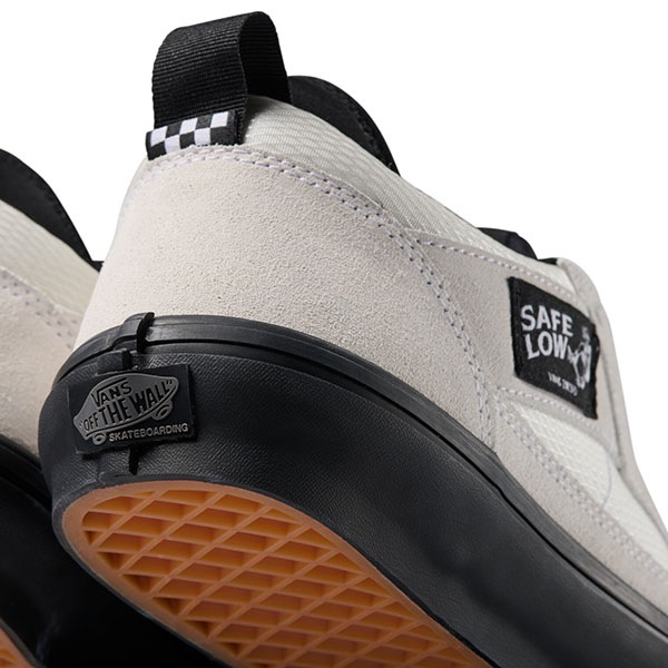 【VANS×Atiba Jefferson】SKATE SAFE LOW by Atiba Jefferson カラー：bone white/black　バンズ アティバ・ジェファーソン シューズ 靴 スニーカー スケートボード スケボー  SKATEBOARD SHOES