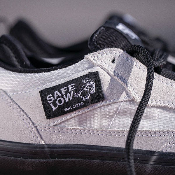 【VANS×Atiba Jefferson】SKATE SAFE LOW by Atiba Jefferson カラー：bone white/black　バンズ アティバ・ジェファーソン シューズ 靴 スニーカー スケートボード スケボー  SKATEBOARD SHOES